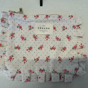 Sézane Floral Small Pouch